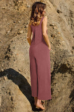 Load image into Gallery viewer, Pocketed Wide Leg Overall