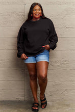 Load image into Gallery viewer, Simply Love Full Size IF I'M TOO MUCH THEN GO FIND LESS Round Neck Sweatshirt