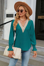 Load image into Gallery viewer, V-Neck Flounce Sleeve Blouse