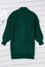 Load image into Gallery viewer, Woven Right Heathered Open Front Longline Cardigan