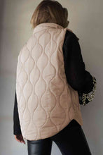 Load image into Gallery viewer, Collared Neck Vest with Pockets