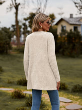 Load image into Gallery viewer, Ribbed Button-UP Caradigan with Pockets