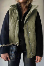 Load image into Gallery viewer, Collared Neck Vest with Pockets