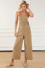 Load image into Gallery viewer, Pocketed Wide Leg Overall