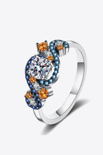 Load image into Gallery viewer, Moissanite Contrast 925 Sterling Silver Ring