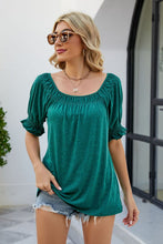 Load image into Gallery viewer, Short Flounce Sleeve Top