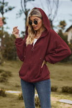 Load image into Gallery viewer, Cable-Knit Long Sleeve Hooded Jacket