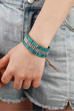 Load image into Gallery viewer, Handmade Triple Layer Natural Stone Bracelet