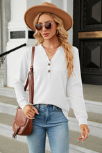 Load image into Gallery viewer, V-Neck Long Sleeve Blouse