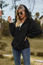 Load image into Gallery viewer, Cable-Knit Long Sleeve Hooded Jacket
