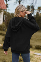 Load image into Gallery viewer, Cable-Knit Long Sleeve Hooded Jacket