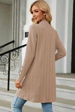 Load image into Gallery viewer, Open Front Long Sleeve Cardigan