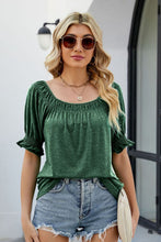Load image into Gallery viewer, Short Flounce Sleeve Top