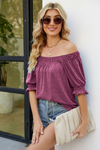Load image into Gallery viewer, Short Flounce Sleeve Top