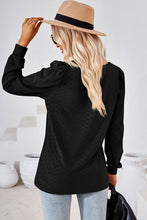 Load image into Gallery viewer, Square Neck Puff Sleeve T-Shirt