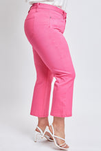Load image into Gallery viewer, YMI Jeanswear Full Size Mid-Rise Hyperstretch Cropped Straight Pants