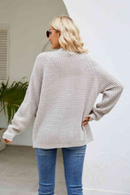 Load image into Gallery viewer, Open Front Long Sleeve Cardigan with Pockets