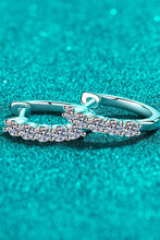 Load image into Gallery viewer, 1 Carat Moissanite Hoop Earrings