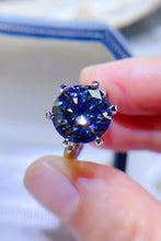 Load image into Gallery viewer, 5 Carat Moissanite 925 Sterling Silver Ring