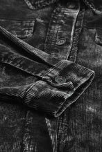 Load image into Gallery viewer, Washed Button Down Dropped Shoulder Jacket