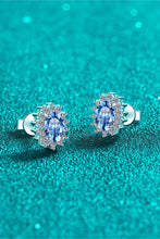 Load image into Gallery viewer, 1 Carat Moissanite 925 Sterling Silver Stud Earrings