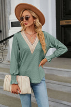Load image into Gallery viewer, V-Neck Flounce Sleeve Blouse