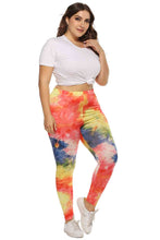 Load image into Gallery viewer, Plus Size Tie Dye Legging