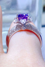 Load image into Gallery viewer, 1 Carat Moissanite 925 Sterling Silver Ring
