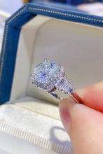 Load image into Gallery viewer, 2 Carat Moissanite 925 Sterling Silver Ring