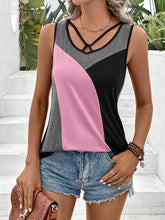 Load image into Gallery viewer, Color Block Tank Top