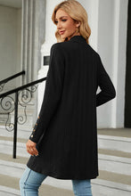 Load image into Gallery viewer, Open Front Long Sleeve Cardigan