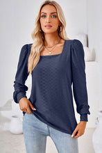 Load image into Gallery viewer, Square Neck Puff Sleeve T-Shirt