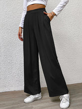 Load image into Gallery viewer, High Waist Straight Pants
