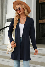 Load image into Gallery viewer, Open Front Long Sleeve Cardigan