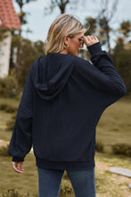 Load image into Gallery viewer, Cable-Knit Long Sleeve Hooded Jacket