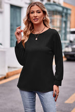 Load image into Gallery viewer, Round Neck Long Sleeve Tee