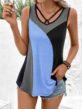 Load image into Gallery viewer, Color Block Tank Top