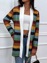 Load image into Gallery viewer, Color Block Open Front Cardigan