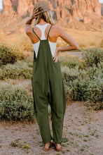 Load image into Gallery viewer, Double Take V-Neck Sleeveless Jumpsuit with Pocket