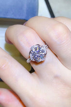 Load image into Gallery viewer, 2 Carat Moissanite 925 Sterling Silver Ring