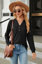 Load image into Gallery viewer, V-Neck Long Sleeve Blouse
