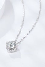 Load image into Gallery viewer, 1 Carat Moissanite Geometric Pendant Necklace