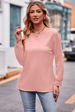 Load image into Gallery viewer, Round Neck Long Sleeve Tee