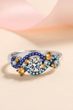 Load image into Gallery viewer, Moissanite Contrast 925 Sterling Silver Ring