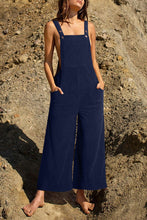 Load image into Gallery viewer, Pocketed Wide Leg Overall