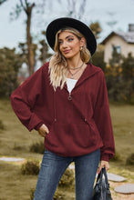 Load image into Gallery viewer, Cable-Knit Long Sleeve Hooded Jacket