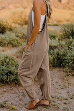 Load image into Gallery viewer, Double Take V-Neck Sleeveless Jumpsuit with Pocket