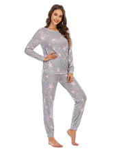 Load image into Gallery viewer, Star Top and Pants Lounge Set