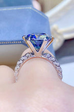 Load image into Gallery viewer, 5 Carat Moissanite 925 Sterling Silver Ring
