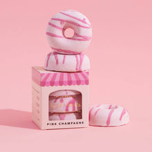 Load image into Gallery viewer, Pink Champagne Bath Treats (3 pc bath bomb set)